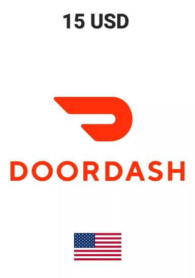 DoorDash USA 15 USD Gift Card cover image